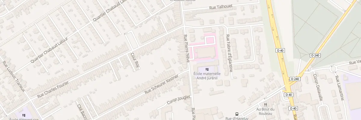Plan du 451 Rue Pierre Nève à Denain