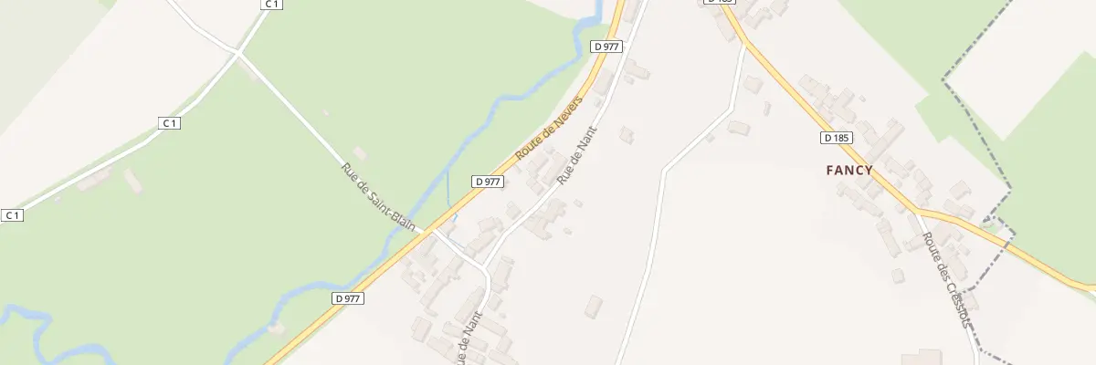 Plan du 48 La Rue de Nant à Courcelles