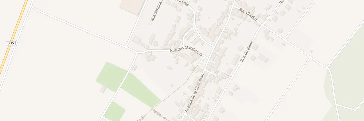 Plan du 7 Rue des Maraichers à Nogentel