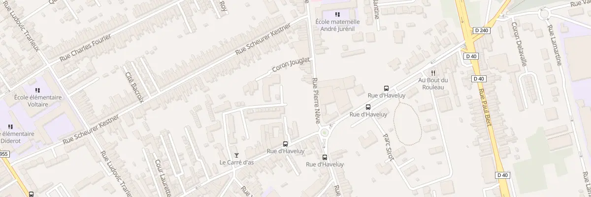 Plan du 293B Rue Pierre Nève à Denain
