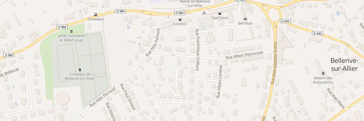 Plan du 1 Pl de Puelles Paques à Bellerive-sur-Allier