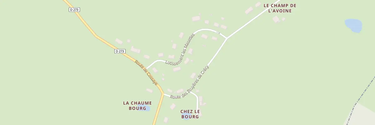 Plan du 9002 Les Masettes à Avril-sur-Loire