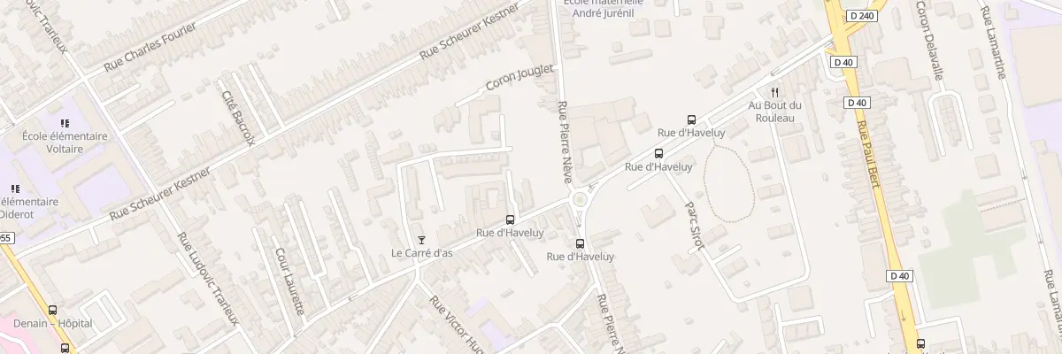 Plan du 263 Rue Pierre Nève à Denain