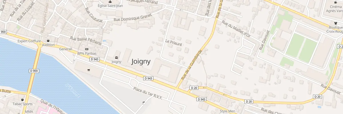 Plan du 4 Rue des Sureaux à Joigny