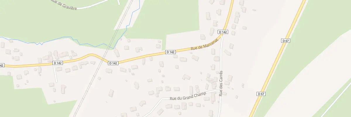 Plan du 59 Rue de Marcenat à Saint-Rémy-en-Rollat
