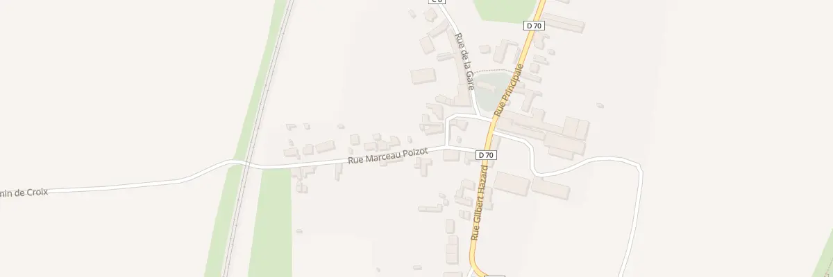 Plan du 3 Pl Paul Turquin à Croix-Fonsomme