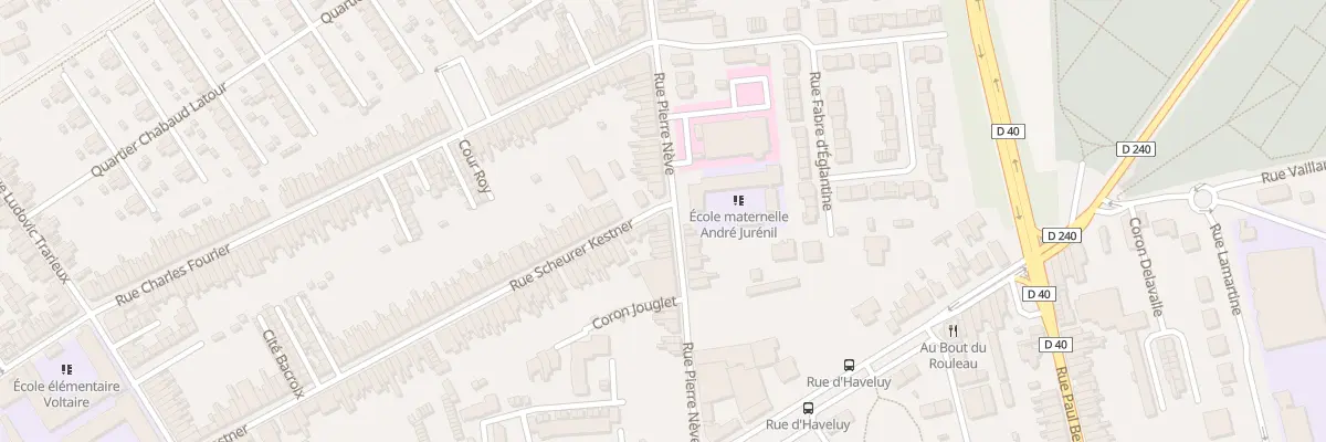 Plan du 417 Rue Pierre Nève à Denain