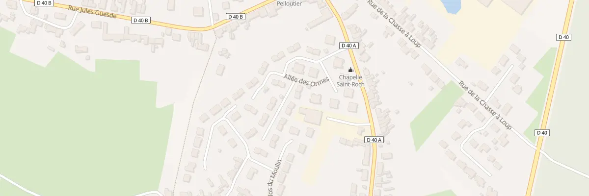 Plan du 28 Allée des Ormes à Hasnon