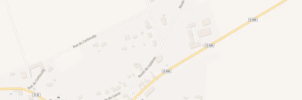 Plan du 1 Rue des Marjolaines à Thorigny-sur-Oreuse