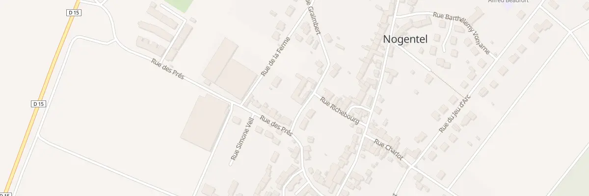 Plan du 16 Rue Graimbert à Nogentel