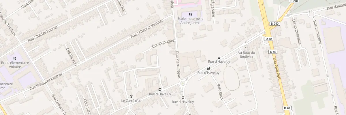Plan du 313 Rue Pierre Nève à Denain