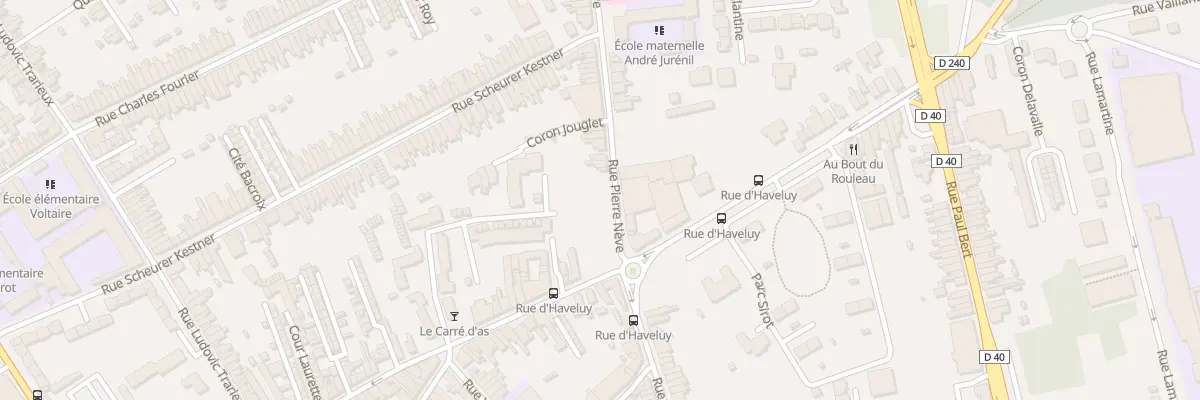 Plan du 299 Rue Pierre Nève à Denain