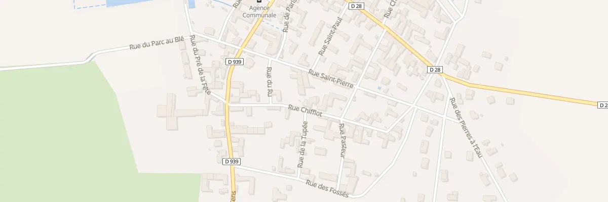 Plan du 6 Rue Chifflot à Thorigny-sur-Oreuse