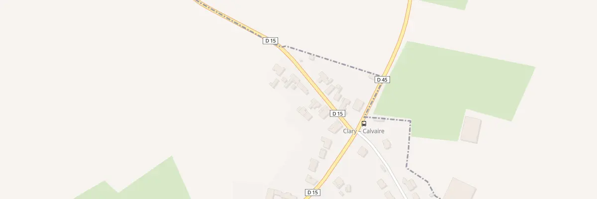 Plan du 61 Rue du Général Leclerc à Clary