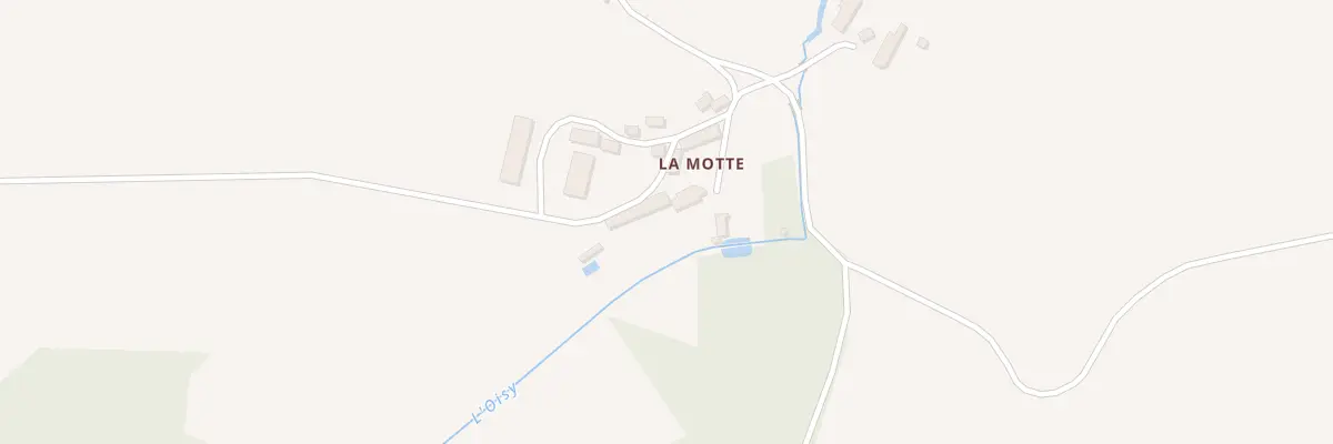 Plan du 3 La Motte à Billy-sur-Oisy