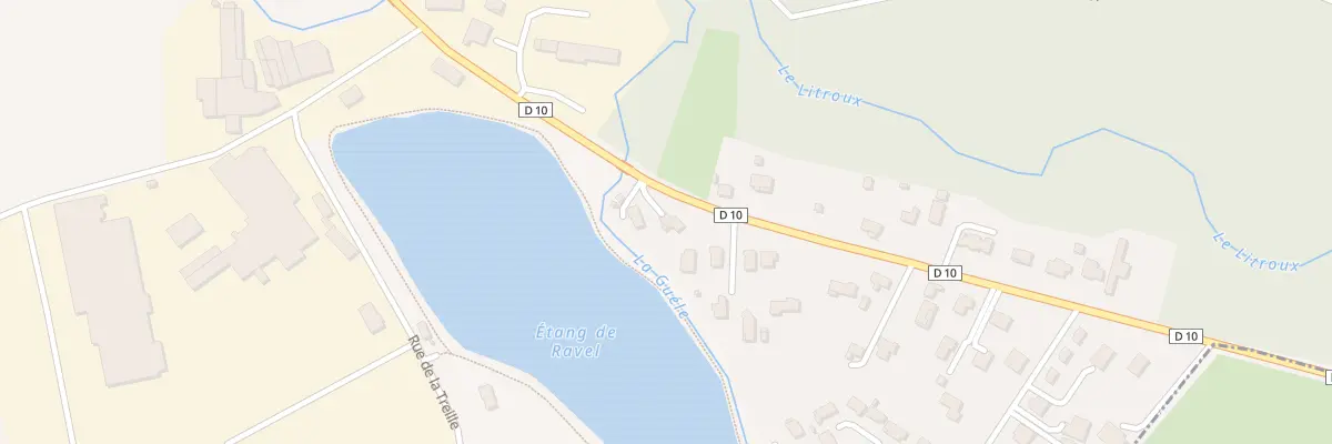 Plan du 4 Rue de Pontaret à Ravel