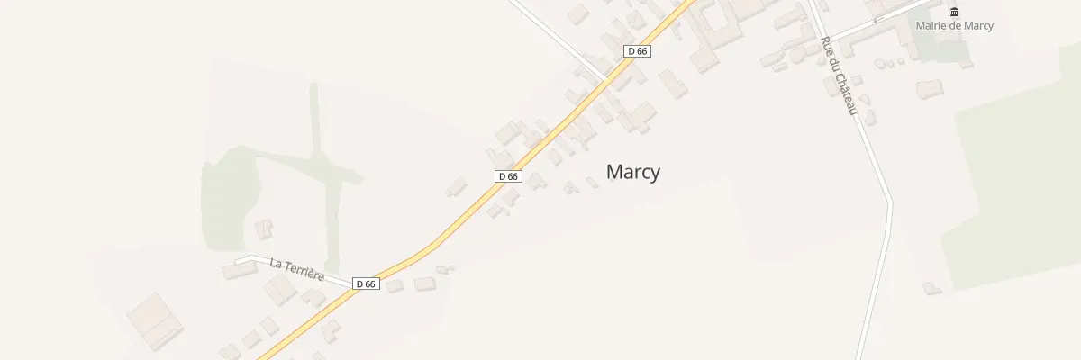 Plan du 22 Rue du Lt Col Lesur à Marcy