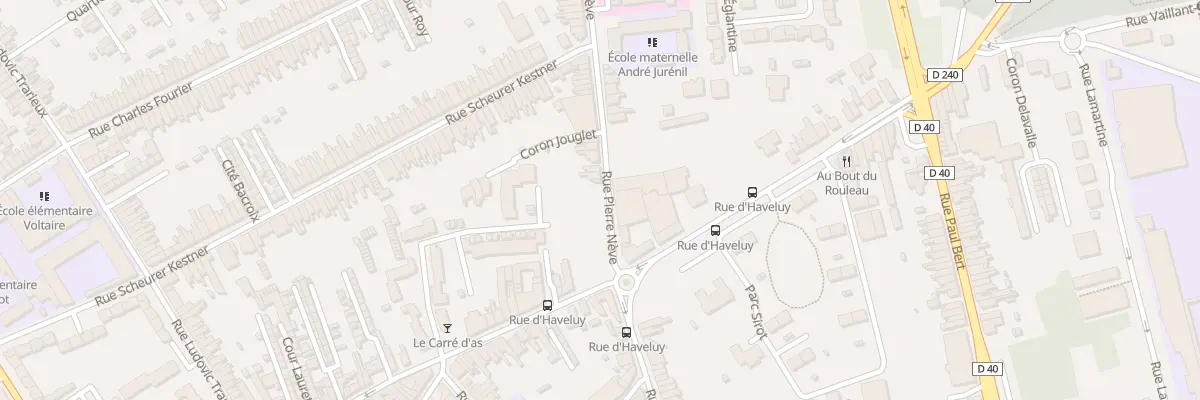 Plan du 305 Rue Pierre Nève à Denain