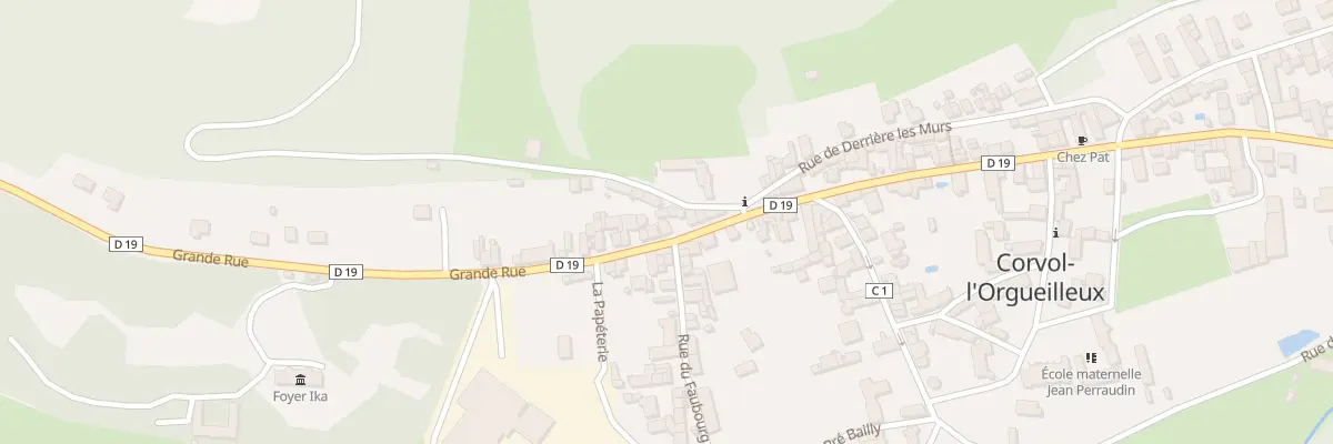Plan du 70 Gr Grande Rue à Corvol-l’Orgueilleux