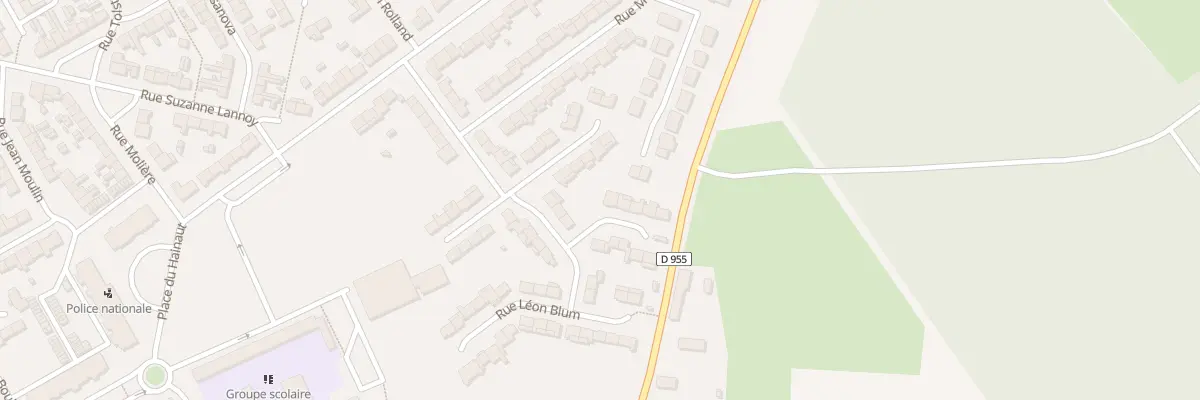 Plan du 46 Rue Léon Blum à Douchy-les-Mines