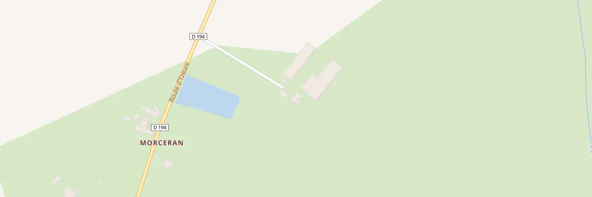 Plan du 45 Rte d’Yzeure à Gennetines