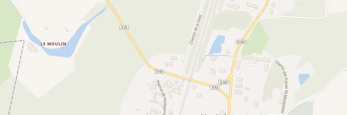 Plan du 4 Che de la Gare à Margival