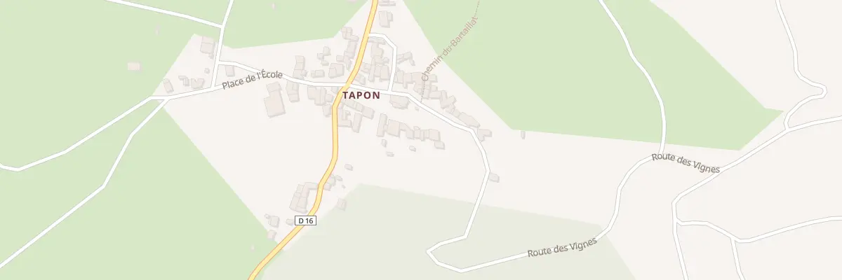 Plan du 5155 Tapon à Saint-Ilpize