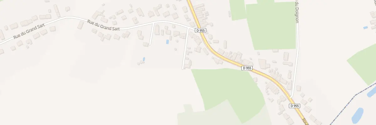 Plan du 13 Rue du Grand Sart à Lecelles