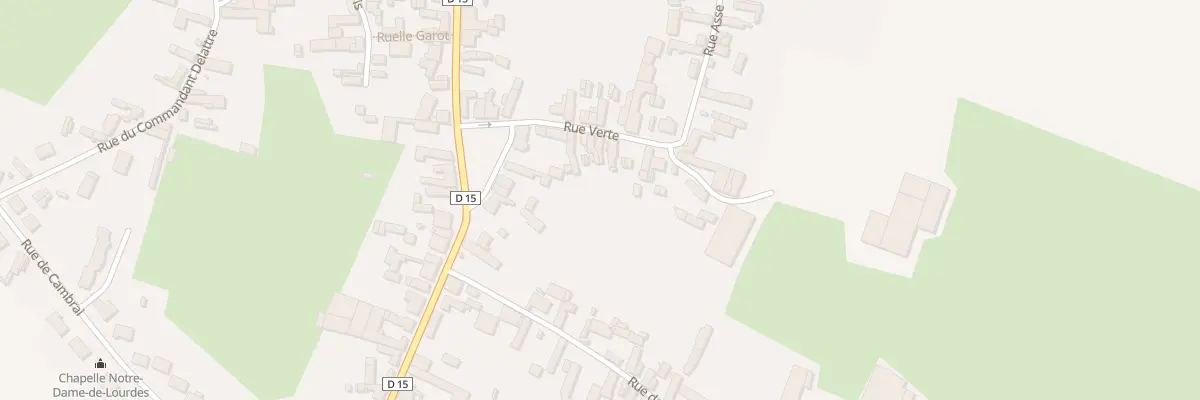 Plan du 4 Rue Verte à Clary