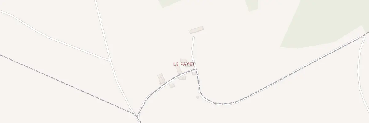 Plan du 10 Le Fayet à Essises