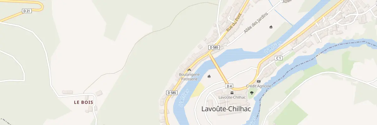 Plan du 5177 Le Bourg à Lavoûte-Chilhac