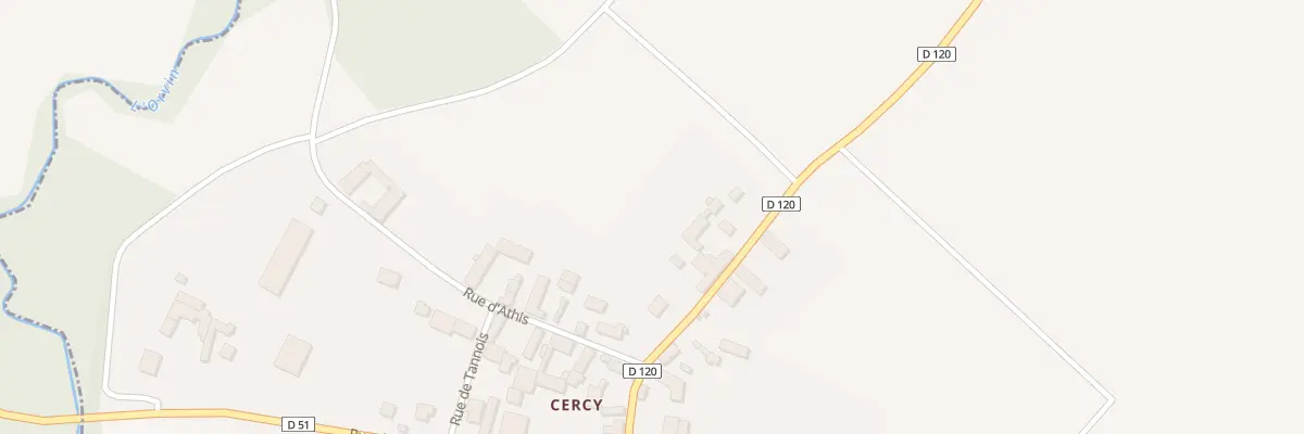 Plan du 6 Rue des Tilleuls à Gumery