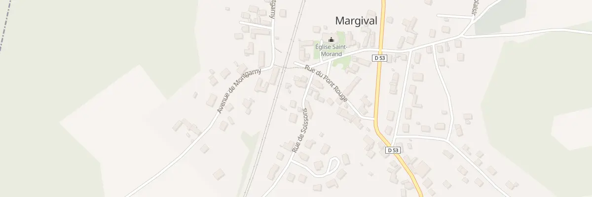 Plan du 1B Rue de Soissons à Margival