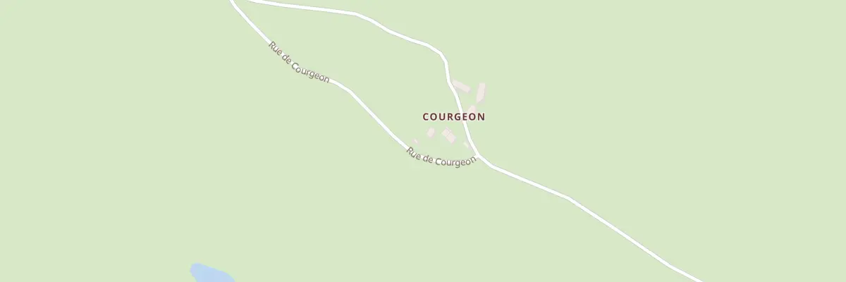Plan du 5 Rue de Courgeon à Lurcy-le-Bourg
