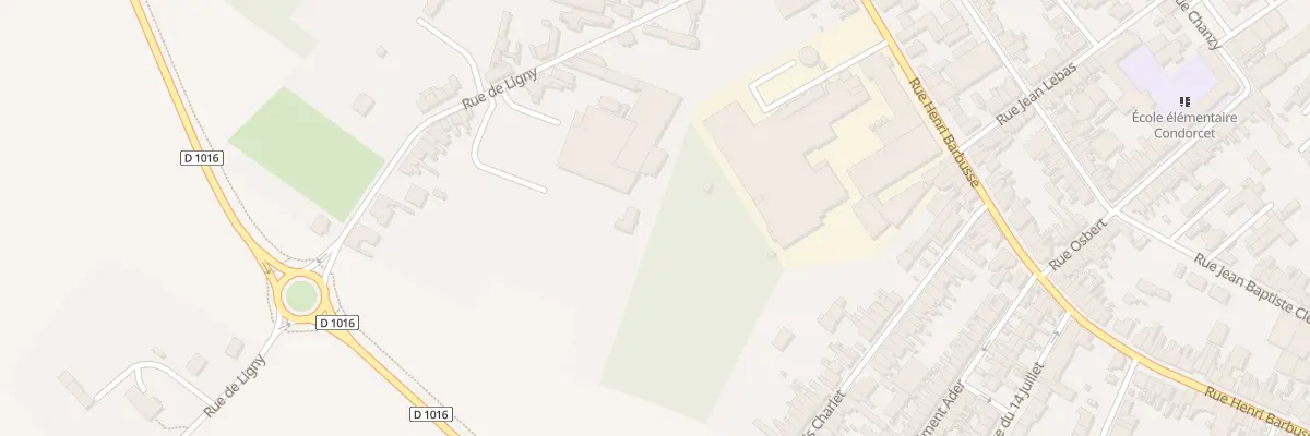 Plan du 39B Rue de Ligny à Caudry