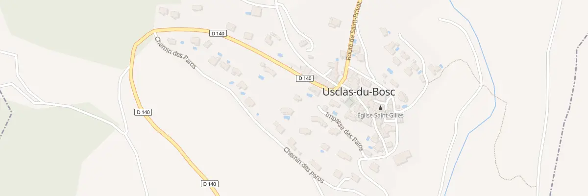 Plan du 4 Imp des Paros à Usclas-du-Bosc