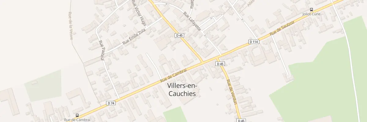 Plan du 10 Rue de Cambrai à Villers-en-Cauchies