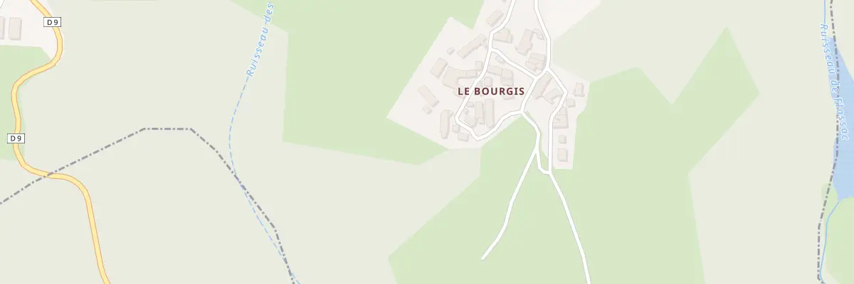 Plan du 5100 Le Bourgis à Isserteaux