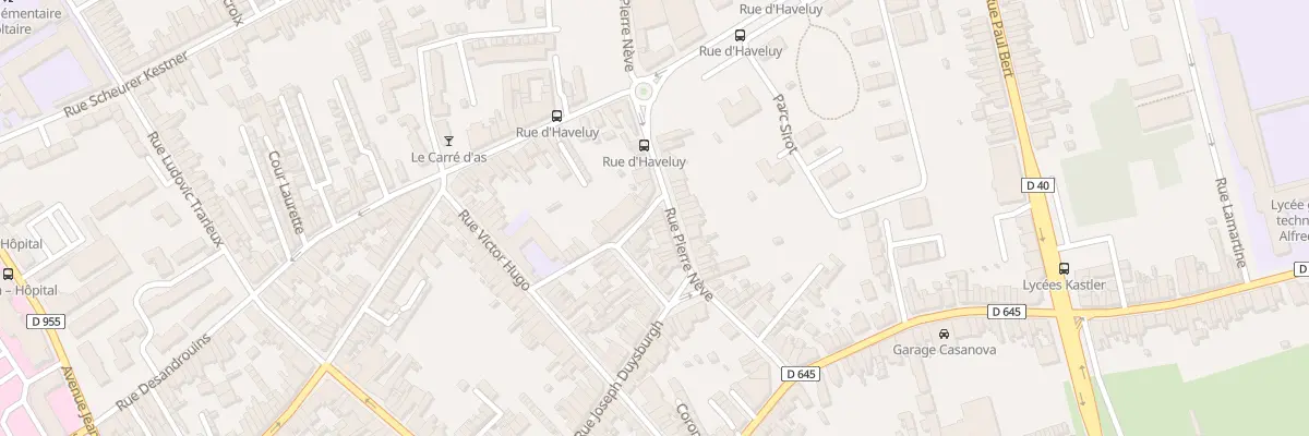 Plan du 155 Rue Pierre Nève à Denain
