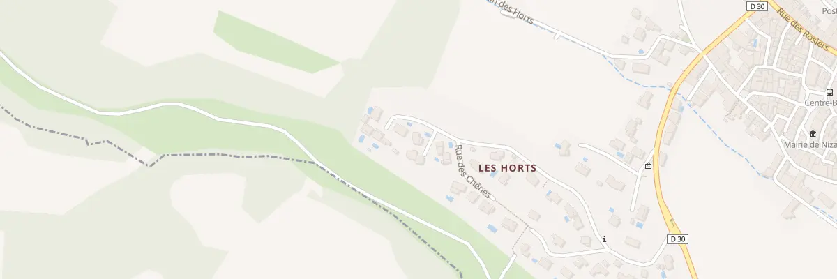Plan du 2 Imp des Costettes à Nizas