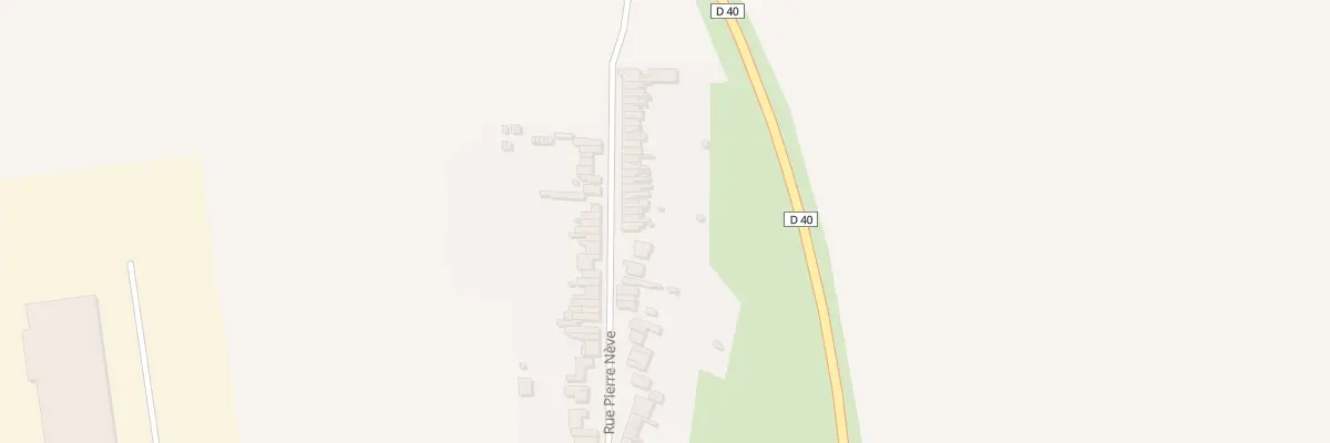 Plan du 1256 Rue Pierre Nève à Denain