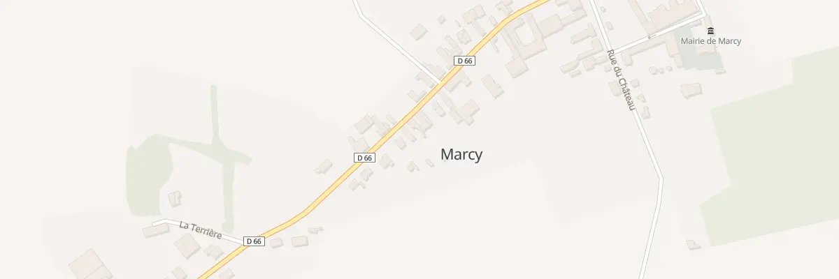 Plan du 26 Rue du Lt Col Lesur à Marcy