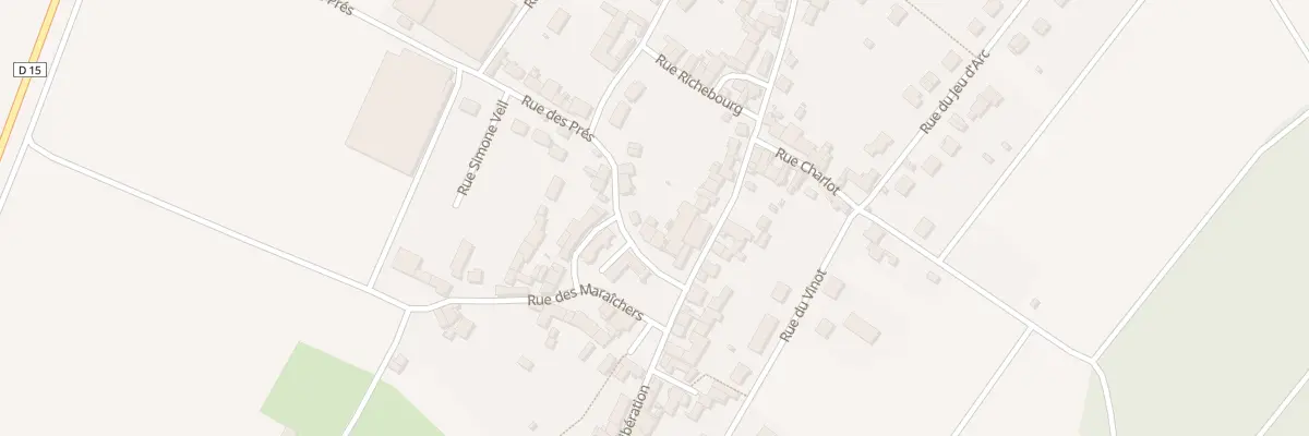 Plan du 2A Rue des Prés à Nogentel