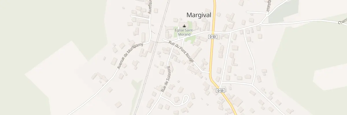 Plan du 2 Rue de Soissons à Margival