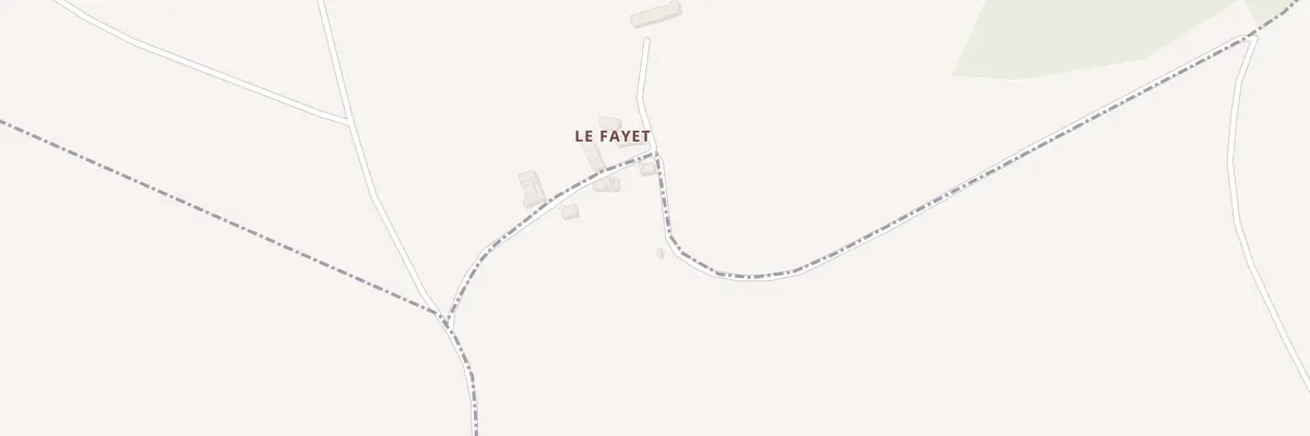 Plan du 5 La Plaine du Fayet à Montfaucon