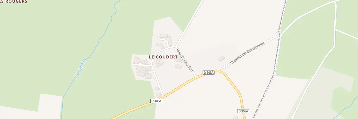 Plan du 5281 Le Coudert à Égliseneuve-près-Billom
