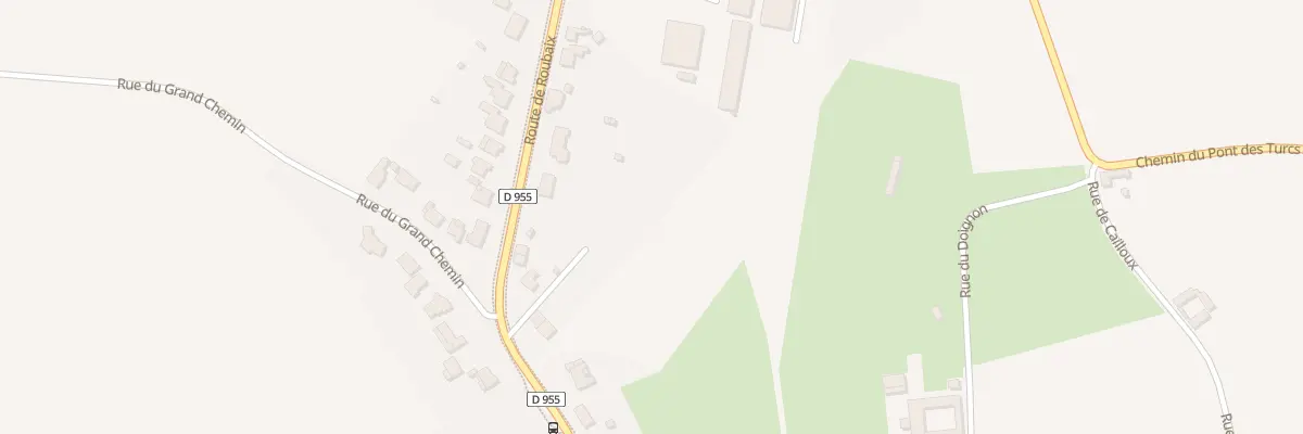 Plan du 618 Rte de Roubaix à Lecelles