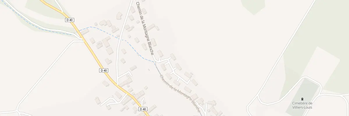 Plan du 3 Rue des Chaumes à Villiers-Louis