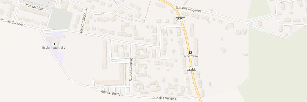 Plan du 136 Rue de la Garenne à Venizel