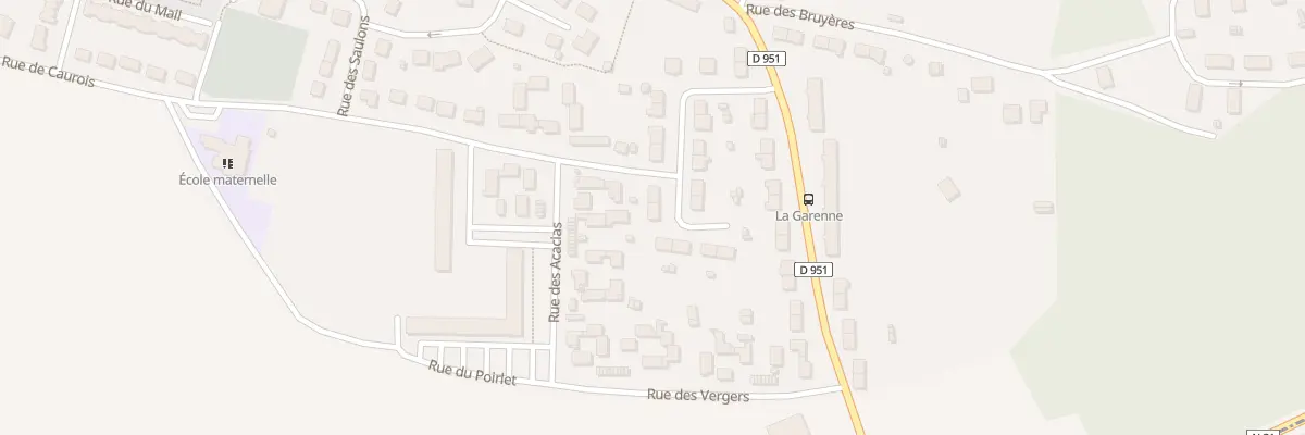 Plan du 154 Rue de la Garenne à Venizel